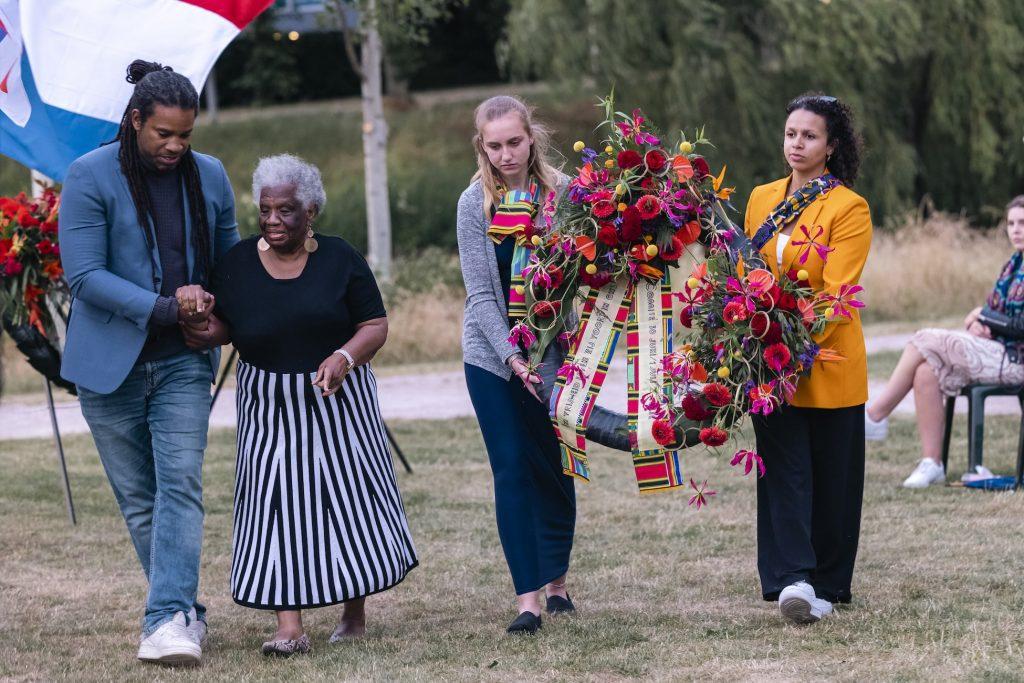 Herdenking afschaffing Nederlandse trans-Atlantische slavernij Zwolle | De locatie is Nijkerkenbolwerk in Zwolle, dat is gelegen naast Theater De Spiegel.
